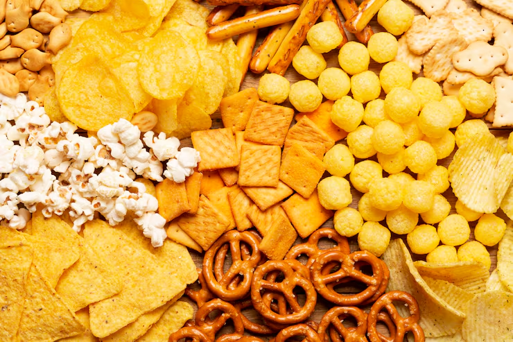Snack foods and crackers